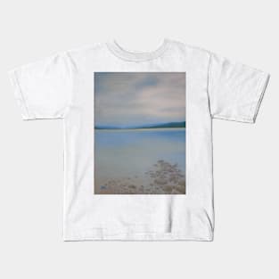 Loch Rannoch, near Pitlochry in Perth & Kinross, Scotland - oil painting Kids T-Shirt